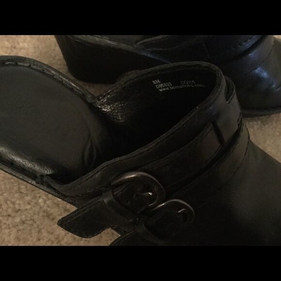 B. O. C. Born Concept Black Leather Buckle Strap - Picture 4 of 6